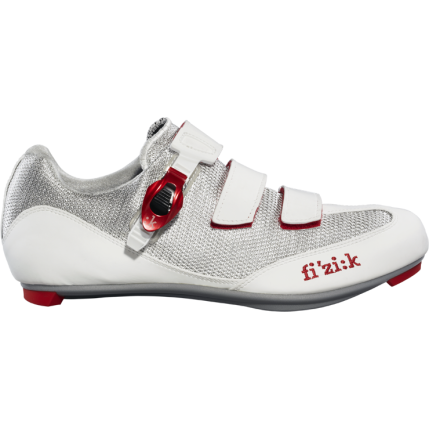 Fizik R5 Wit/Rood/Zilver mt. 42